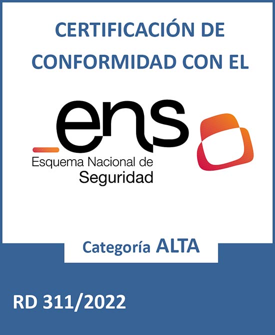 Certificación de conformidad
