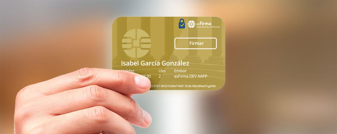 firma en la nube